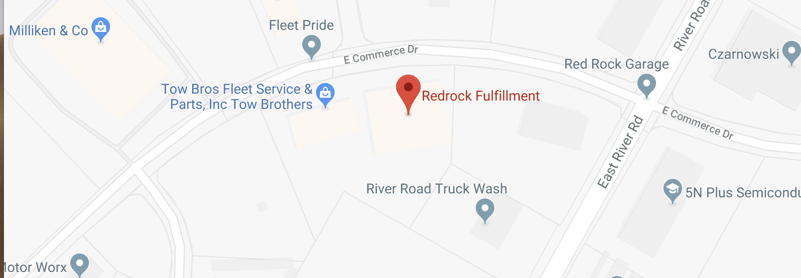 Google map for Company Name.